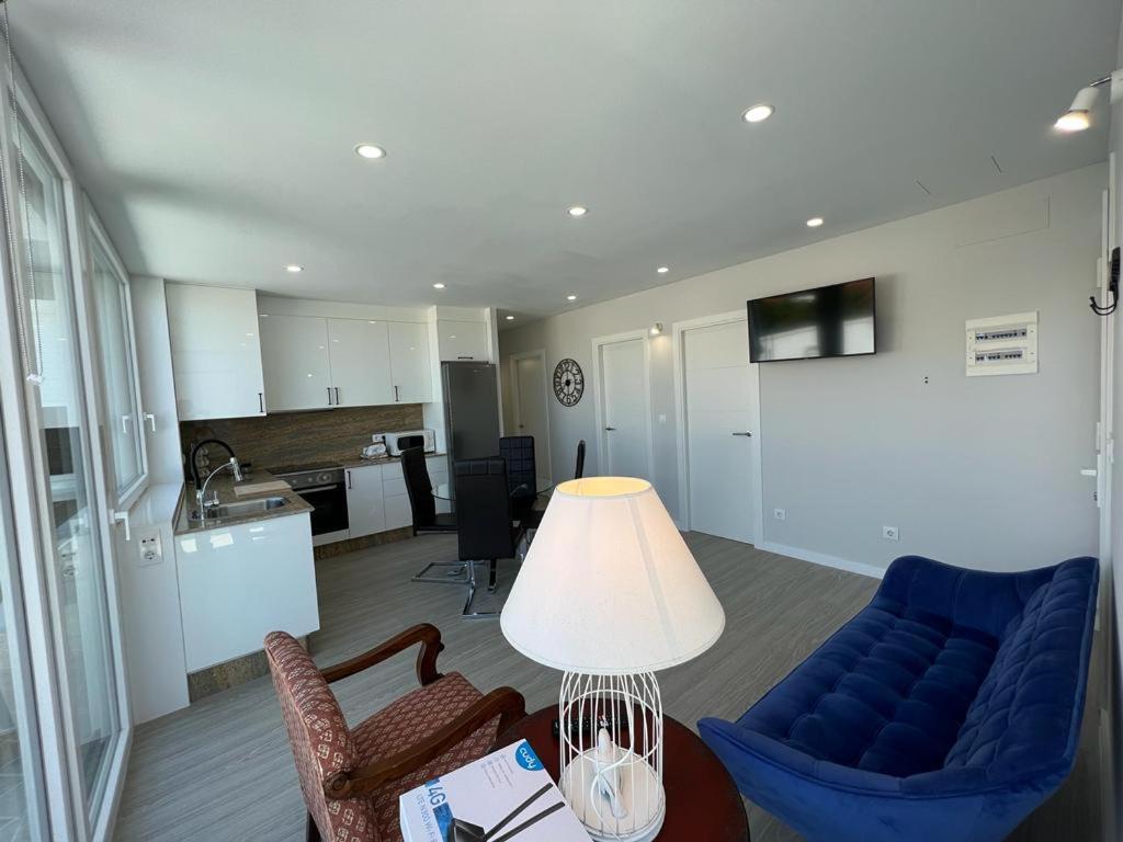 Appartement Paseo Maritimo Panxon à Nigrán Extérieur photo